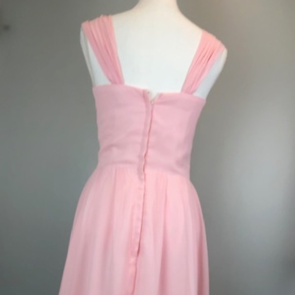 💥Host Pick💥Bridesmaid Dress With Cascading Ruffles .Sz 6 - Picture 3 of 15